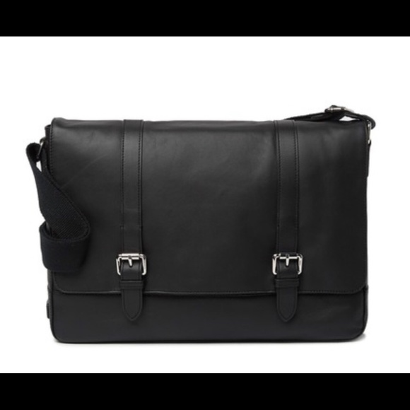 Cole Haan Other - Cole Haan | Smooth Leather Messenger Bag